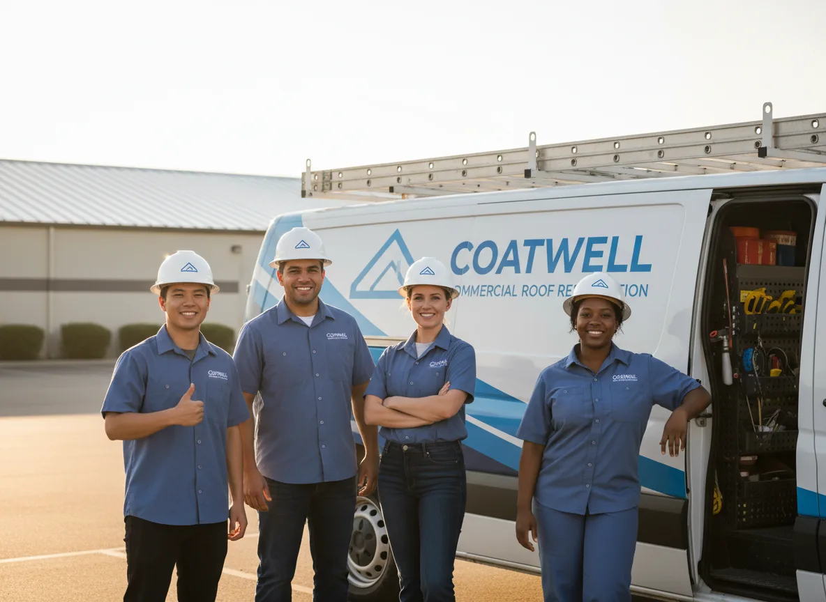 Commercial roof coating company in Broadford, VA